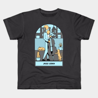 Jazz Lord (version 2) Kids T-Shirt